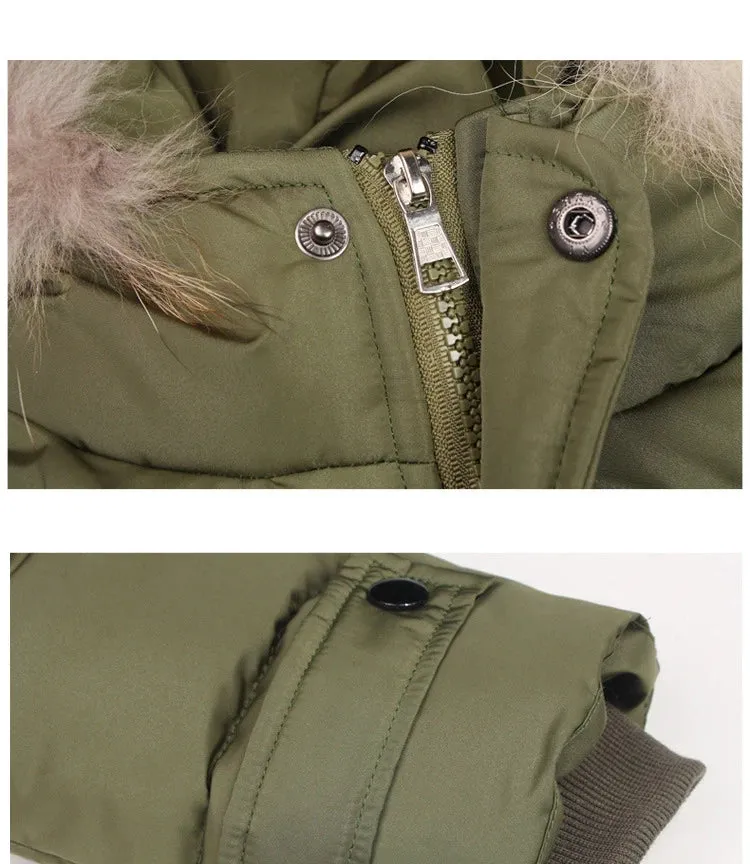 5 6 8 10 12 14 Years Big Boys Jacket Fall Winter Plus Velvet Warm Teen Kids Jackets Fashion Mid-Length Zipper Hooded Boys Coat
