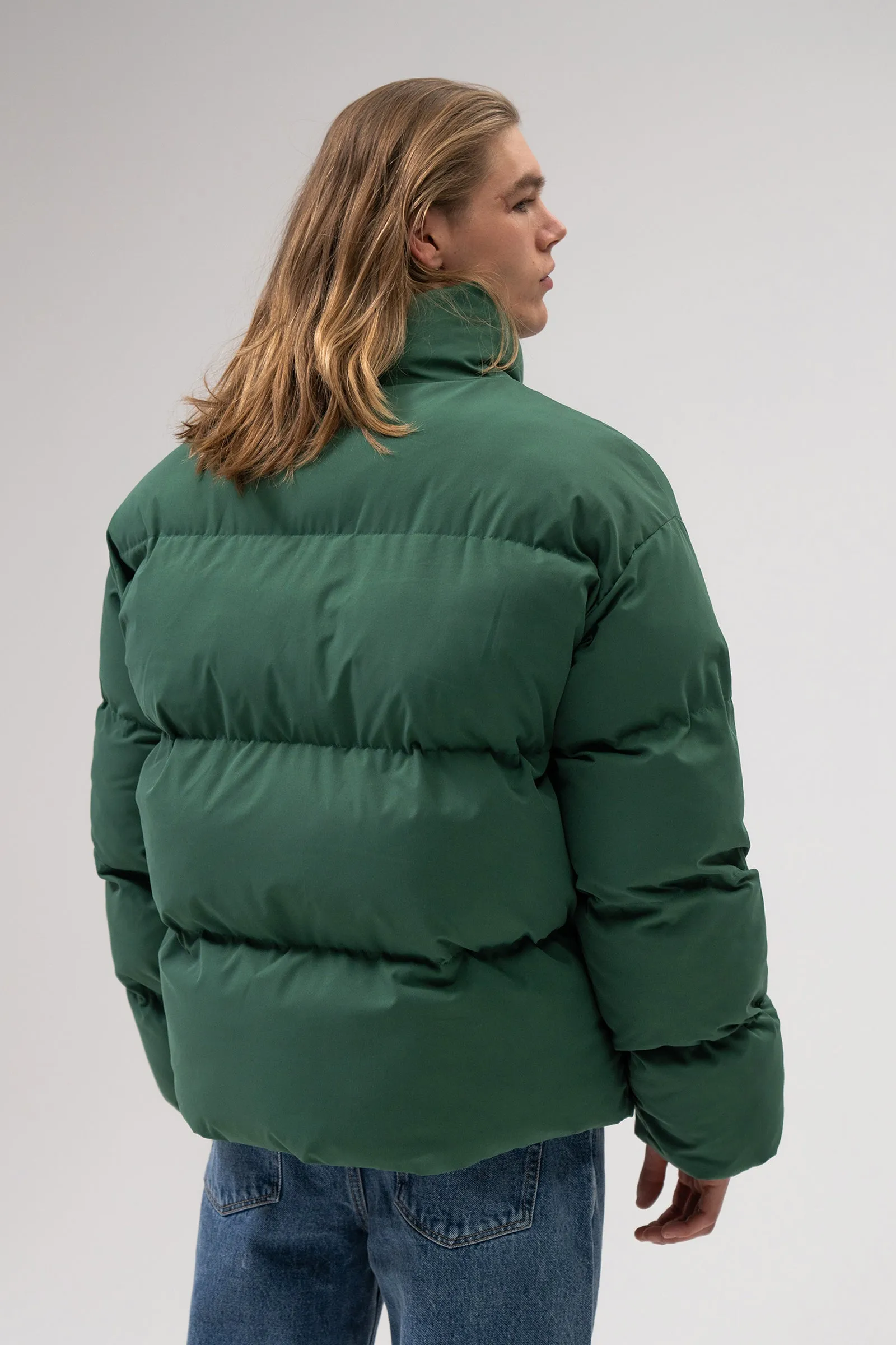 ARCTIC PADDED PUFFER COAT - HUNTER GREEN