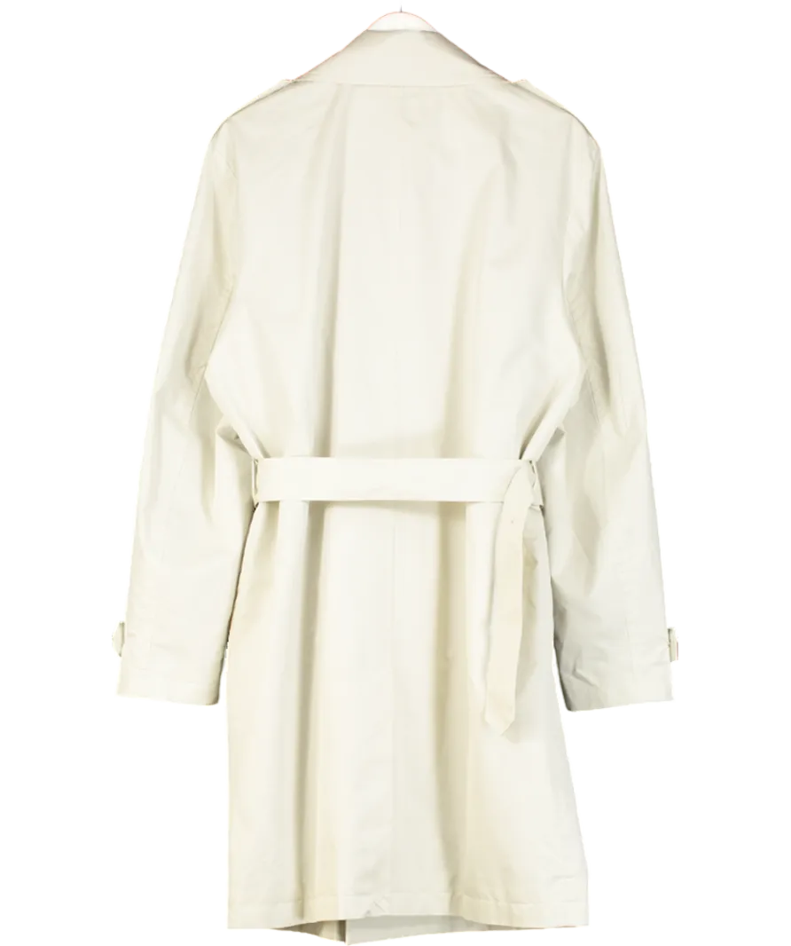 ASOS Beige Belted  Double Breasted Trench Coat UK L