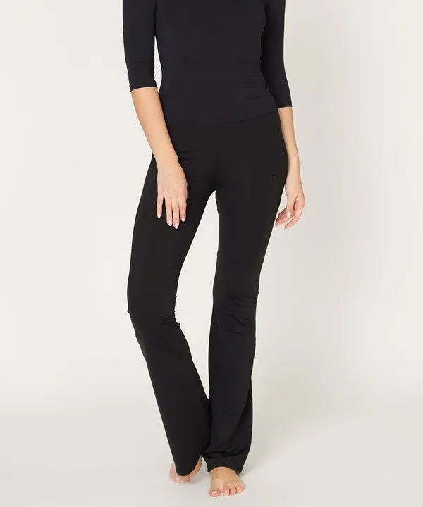Bamboo Slim Bell Yoga Pants