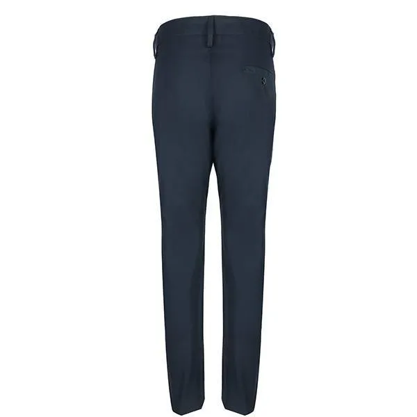 BOYS NAVY REGULAR FIT CHINO