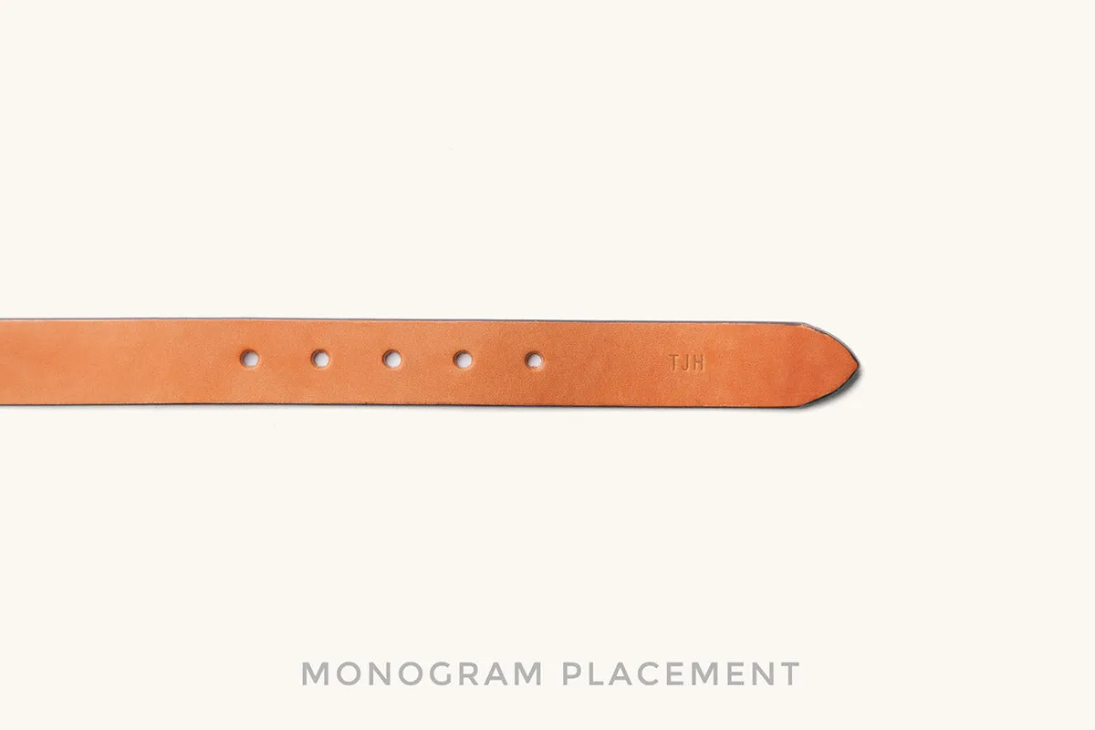 Classic Belt - Saddle Tan