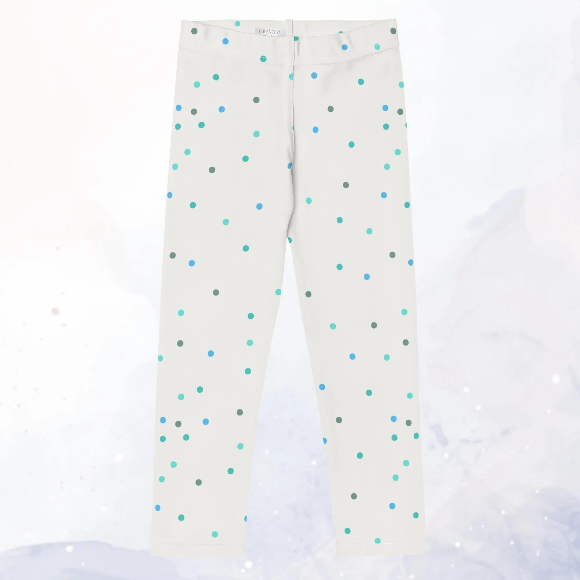 Ice Cream and Blue Kid's toddler Play Fashion Leggings