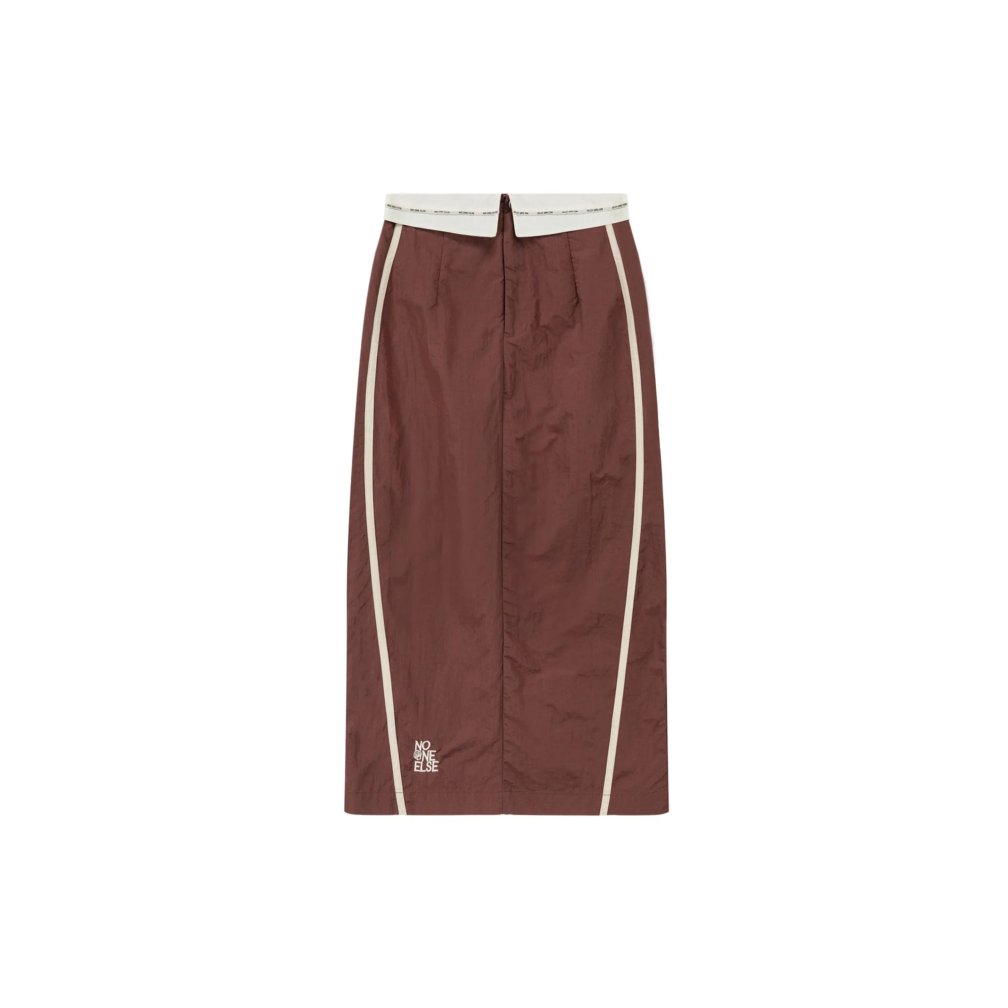 Line Color Long Skirt