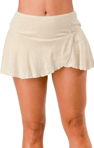 ShoSho Womens Pleated Mini Skirts with Under Shorts A-Line Skorts