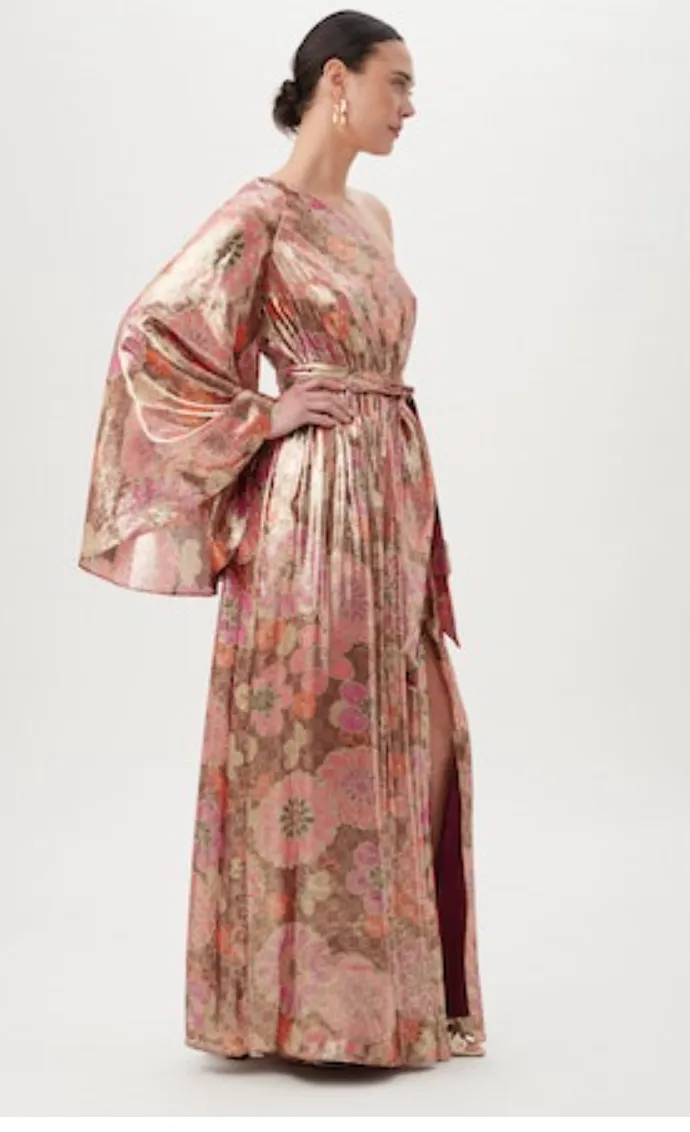 Trina Turk Amida Dress Ruqa Red Multi