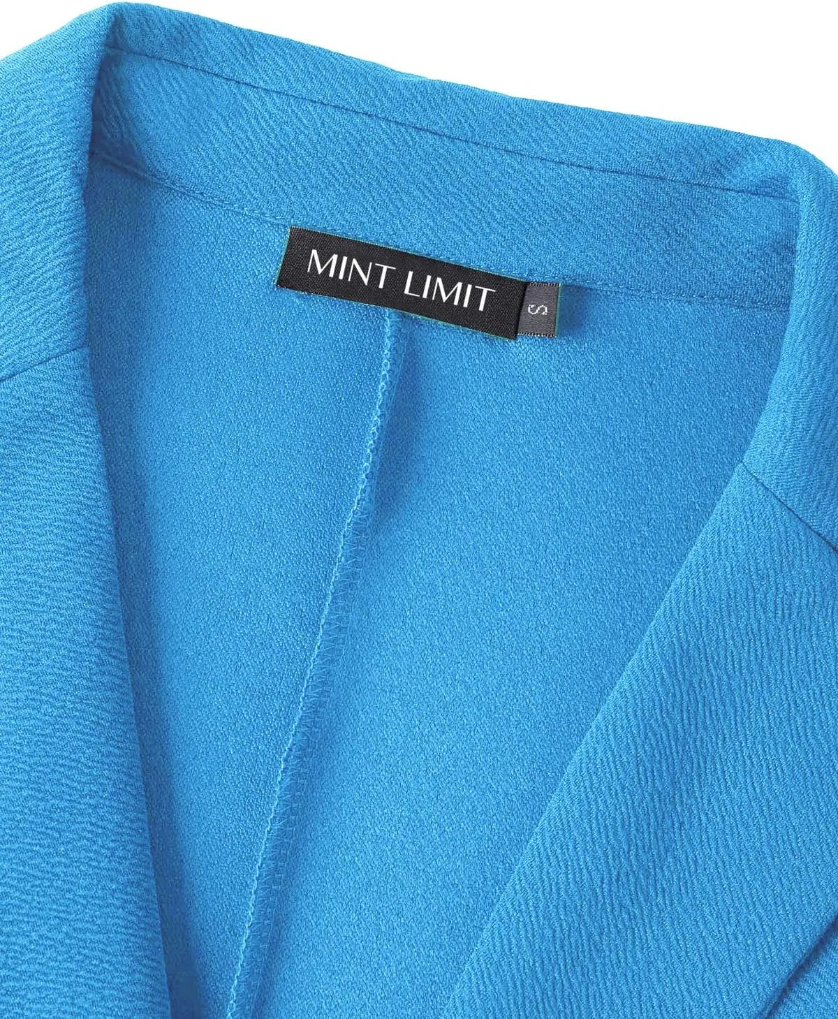 Unifizz Women's 3/4 Sleeve Blazer Lightweight Casual Cardigan Jacket Work Office Blazers with Pockets