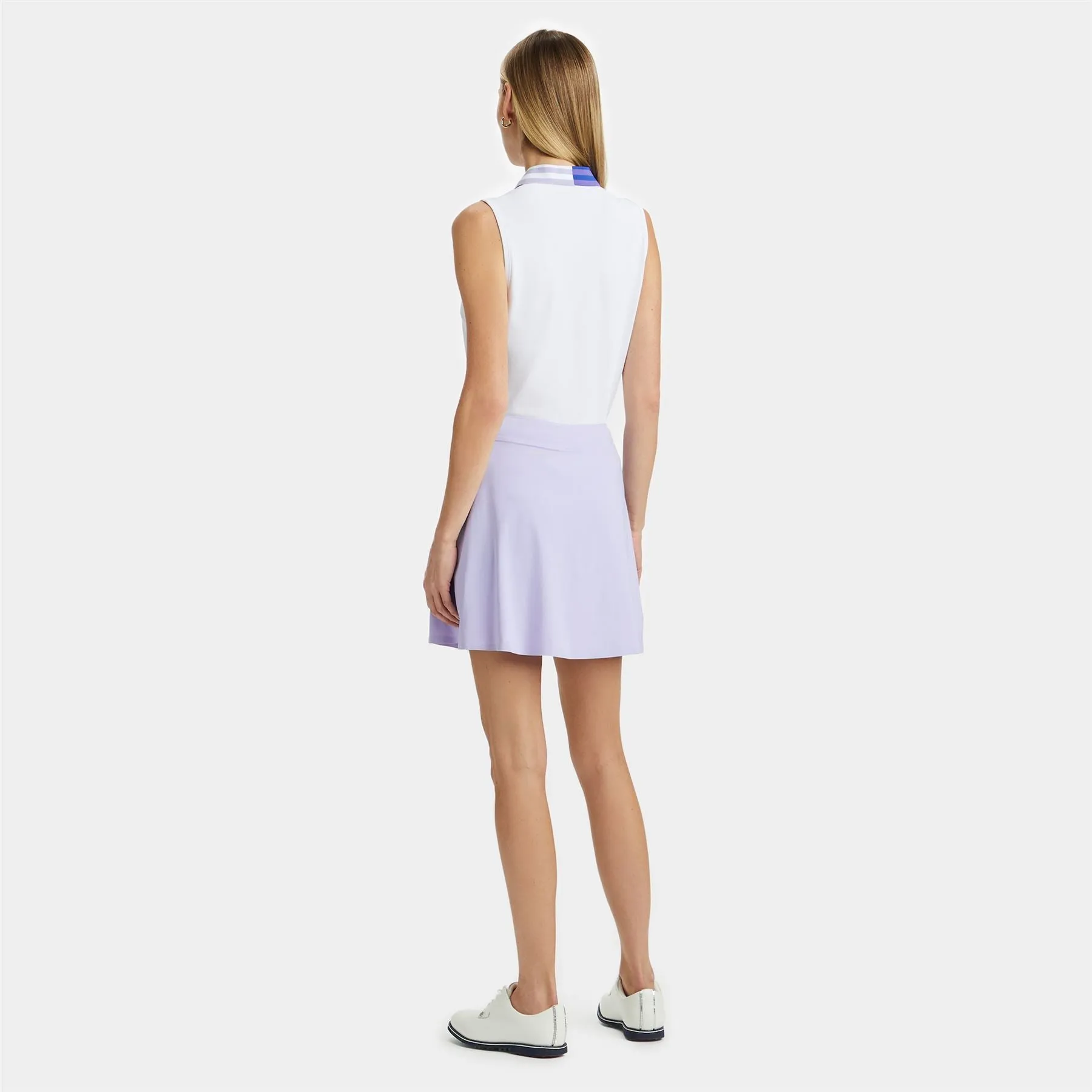 Womens Silky Tech Nylon A-Line Skort Aura - SS24